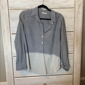J. Crew Half Button Down